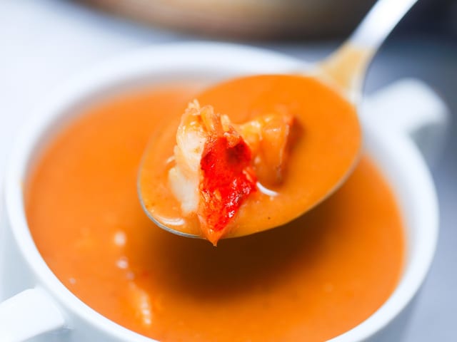 Crema de Langosta.