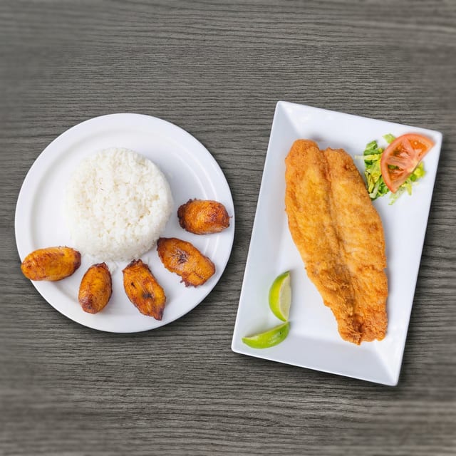 Filete De Cherna Empanizado.