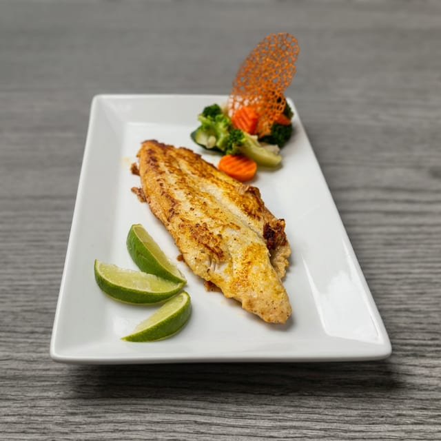 Filete De Pargo a La Plancha.