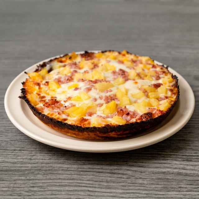 Pizza Hawaiiana.