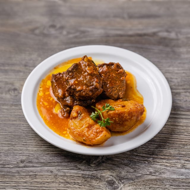 Fricasé De Cerdo.