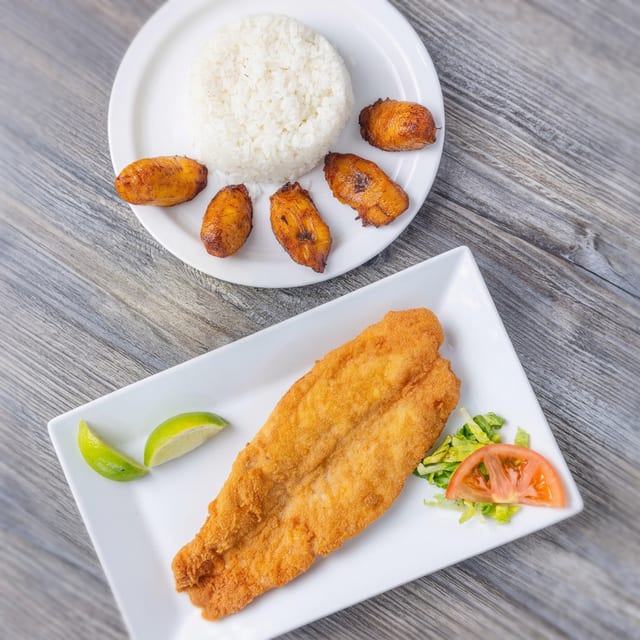 Filete De Cherna Empanizado.