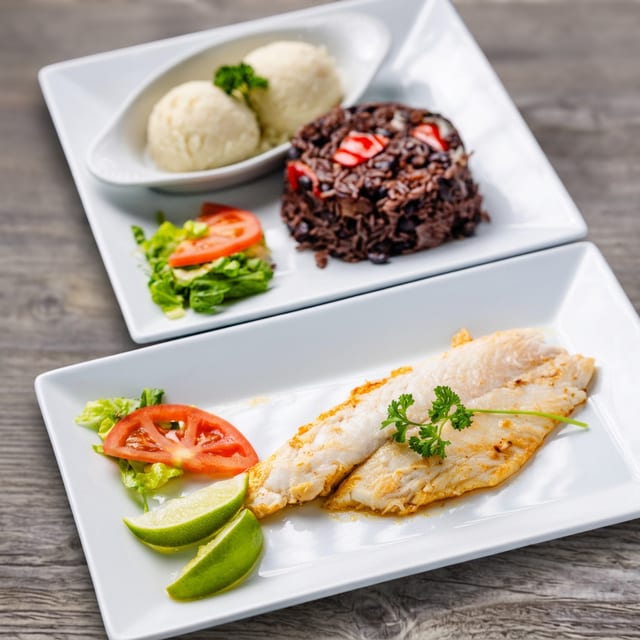 Filete De Cherna a La Plancha.