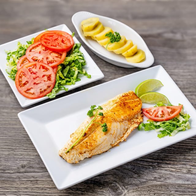 Filete De Pargo a La Plancha.