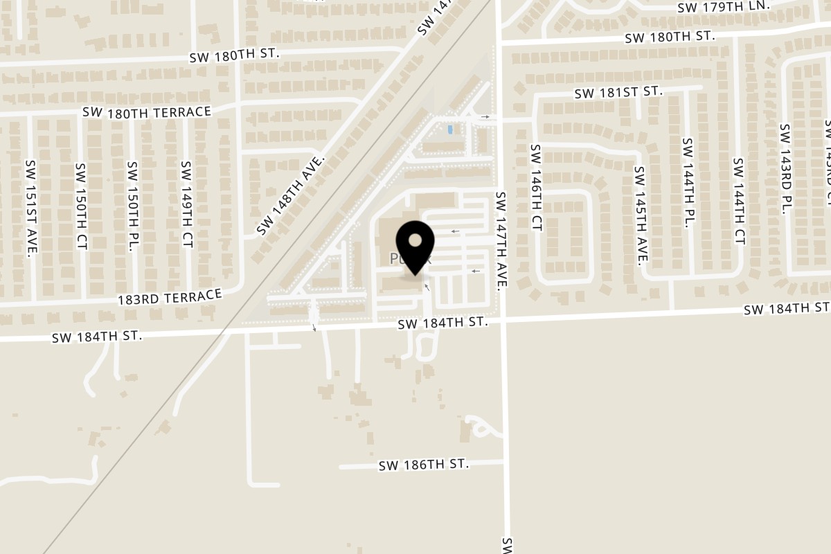 Map showing the location of Dona Neli Restaurant SW 184th Street on 14751 SW 184th St in Miami